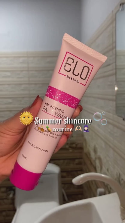 ELO Brightening Face Wash - Deep Cleansing (100ml)