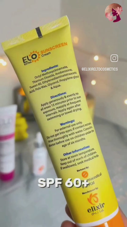 ELO Extra Face + Body Sunscreen SPF 60 (100gm)
