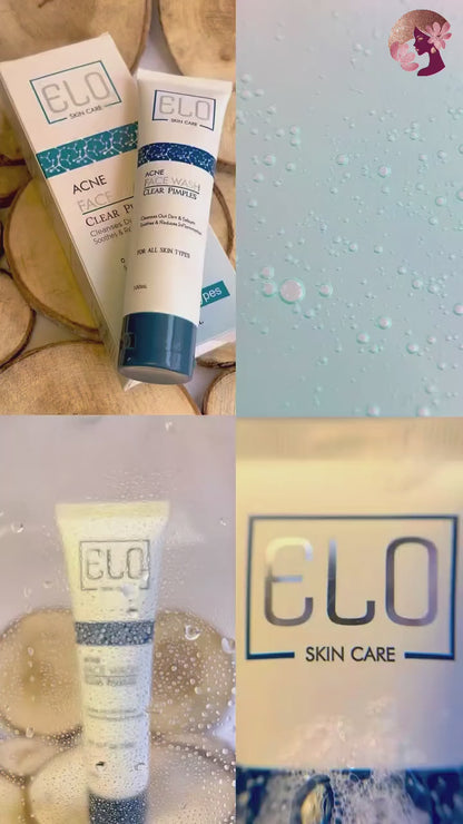 ELO Acne Face Wash - Pimple & Sebum Control (100ml)