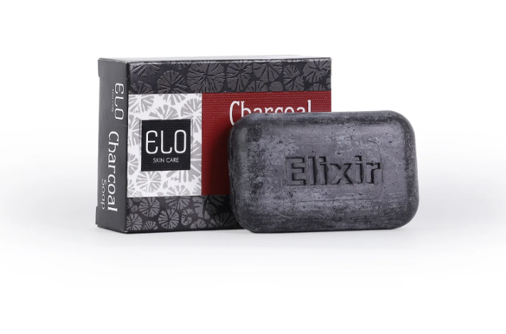 Elo Activated Charcoal Soap | Deep Pore Cleansing & Blackhead Remover