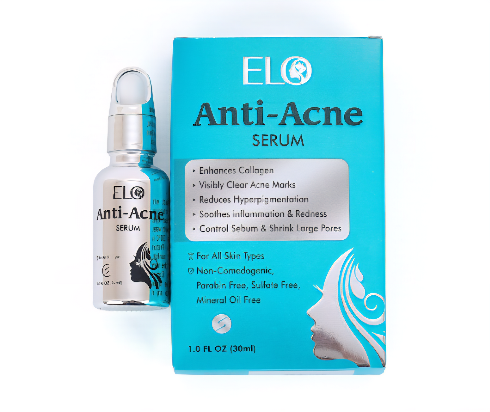 Elo Anti Acne Face Serum | 10% Niacinamide & Zinc Pimple Control