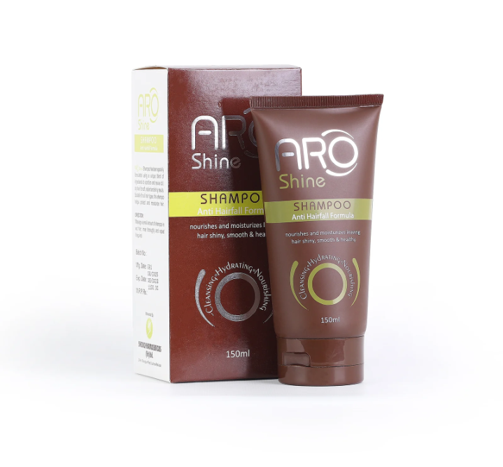 Aro Shine Anti Hair Fall Shampoo | Biotin & Keratin, Sulfate-Free  