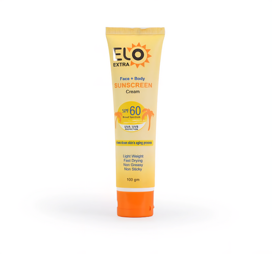 Elo Extra SPF 60 Sunscreen | Broad Spectrum UVA & UVB Protection