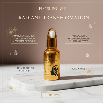 ELO Mandelic Acid Serum for Exfoliation & Acne Scars (30ml)