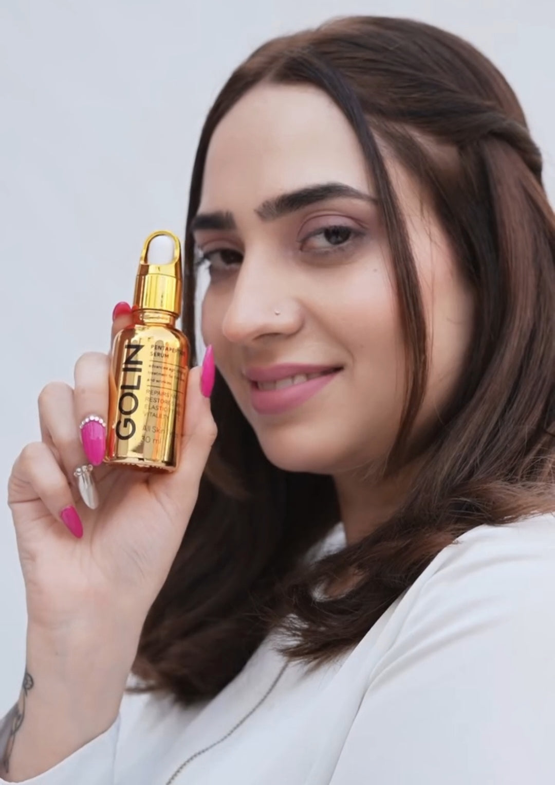 Golin Anti Aging Face Serum | Pentapeptide & Hyaluronic Acid Wrinkle Filler
