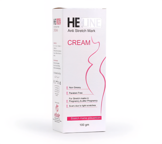 Heline Anti Stretch Mark Cream | Pregnancy Skin Firming & Collagen