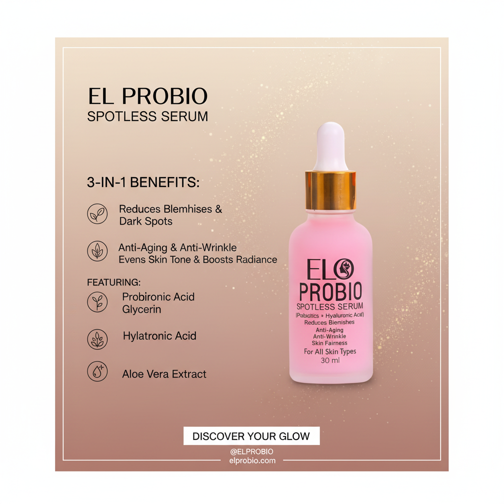 Elo Probiotic Face Serum | Microbiome Balancing & Barrier Repair