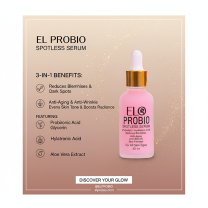 Elo Probiotic Face Serum | Microbiome Balancing & Barrier Repair