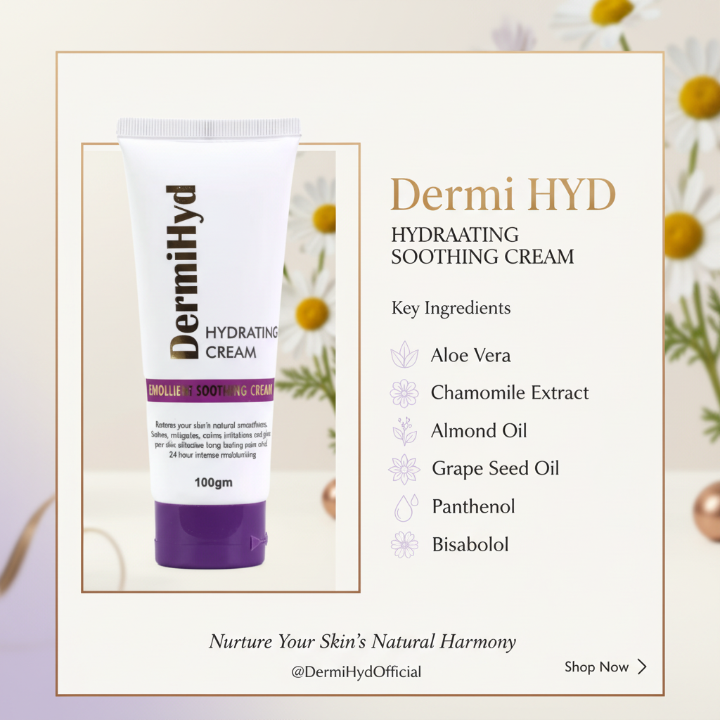 Dermi HYD Hydrating Cream | Sensitive Skin Barrier Repair