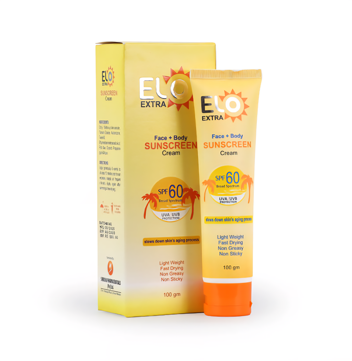 Elo Extra SPF 60 Sunscreen | Broad Spectrum UVA & UVB Protection