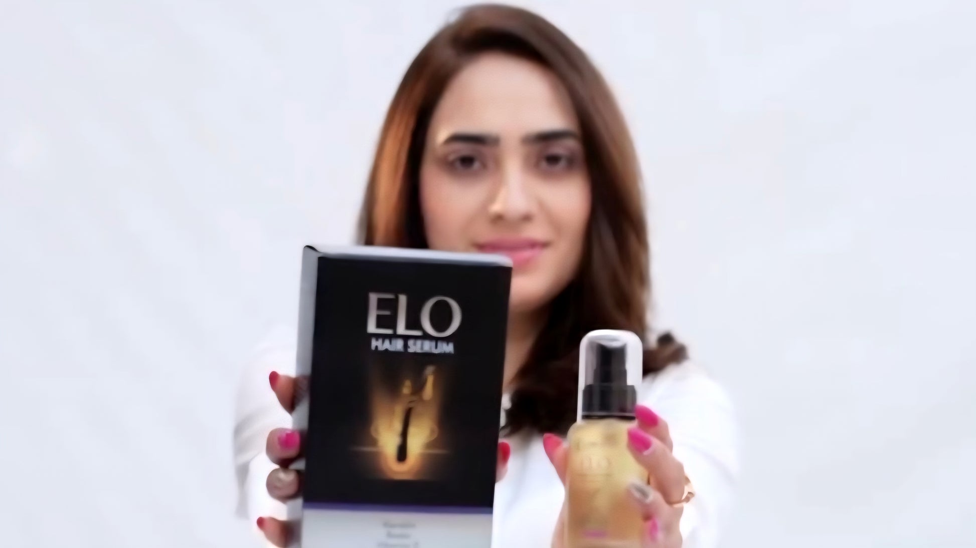 Elo Hair Growth Serum | Argan Oil & Keratin Anti-Frizz Treatment