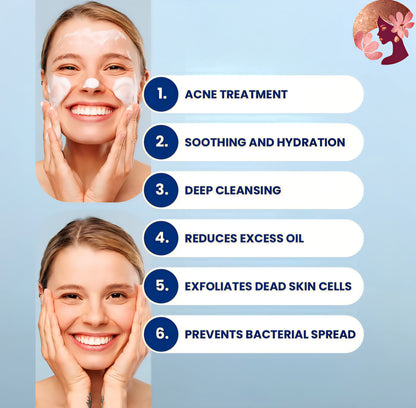 Elo Salicylic Acid Face Wash | Anti Acne & Deep Pore Oil Control