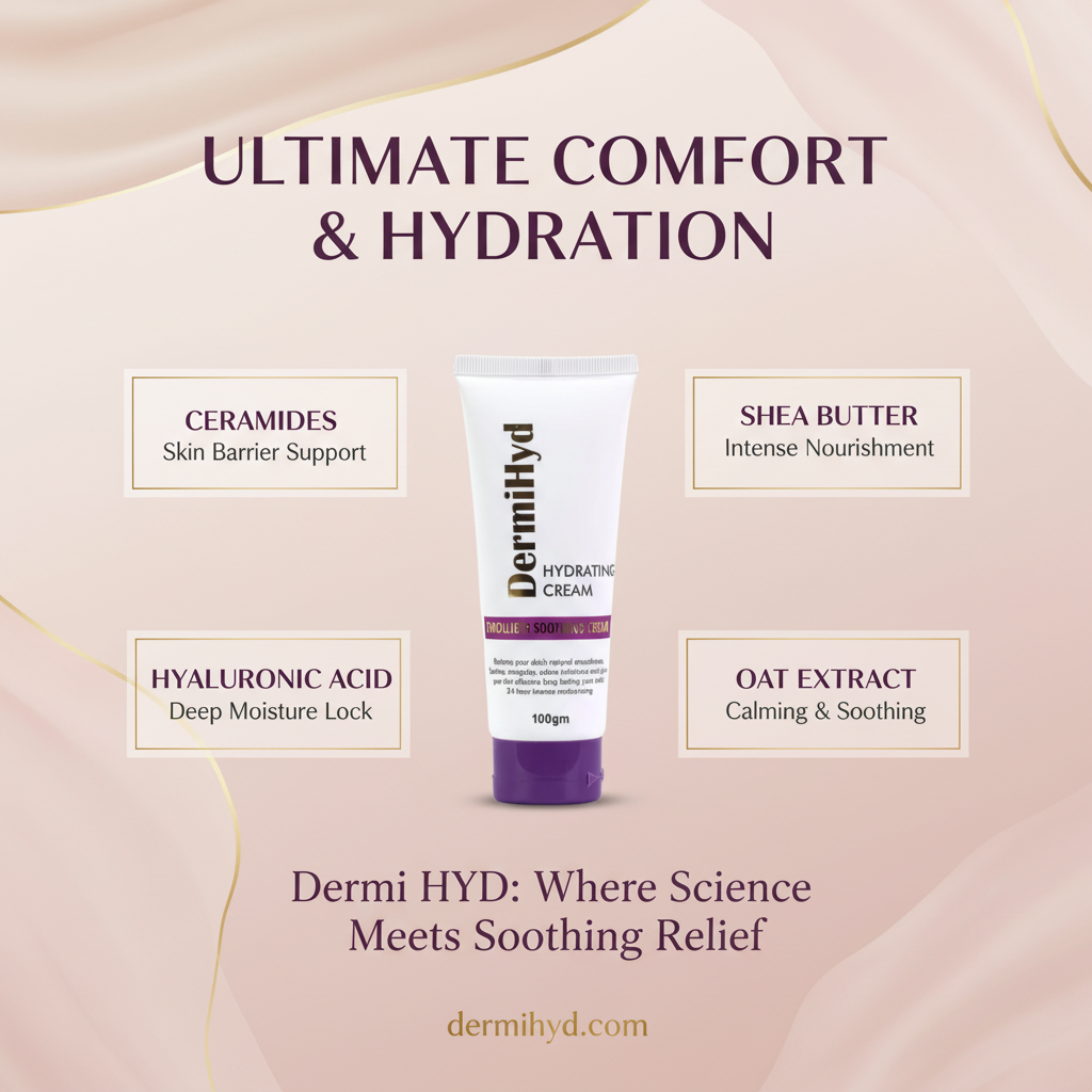 Dermi HYD Hydrating Cream | Sensitive Skin Barrier Repair